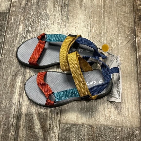 Carter's Kids Multicolor Light Up Sandals Size 11 - Picture 2 of 9